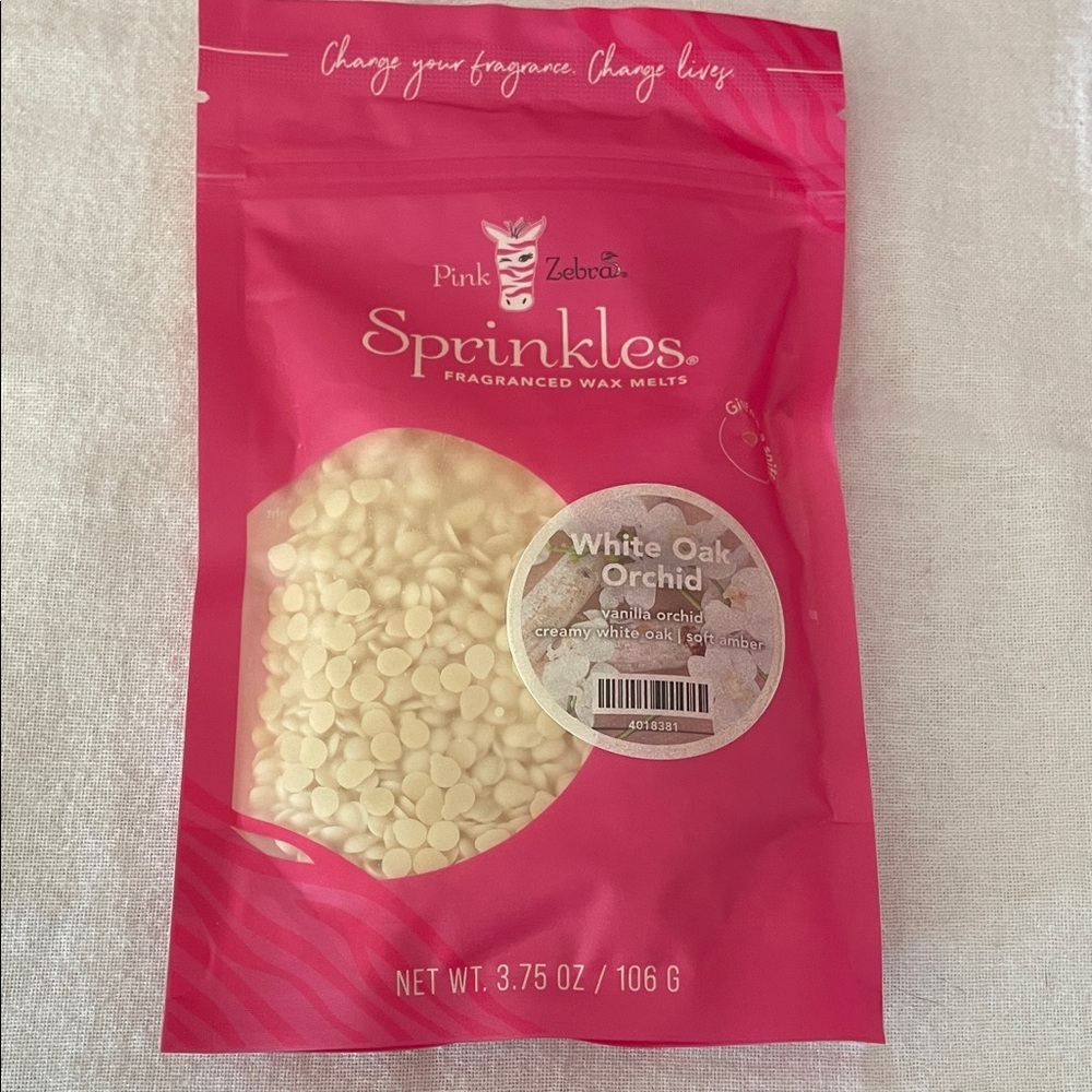 Pink Zebra Sprinkles in Vibrant Pink Packaging